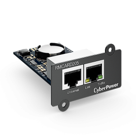 CyberPower Systems CyberPower RMCARD205 - Scheda di gestione della rete - Nero - Blu - IPv4/v6 - SNM