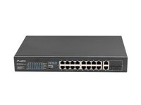 Lanberg RSFE-16P-2C-150 - Non gestito - Gigabit Ethernet (10/100/1000) - Supporto Power over Etherne