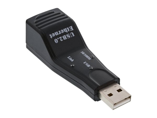 InLine Adattatore di rete Lan Fast Ethernet USB 2.0 - 1x RJ45 10/100MBit