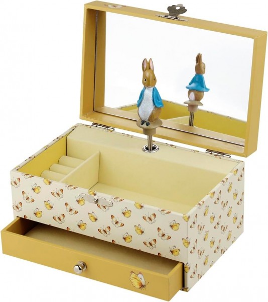 Trousselier Schmuckschatulle mit Musik Peter Hase