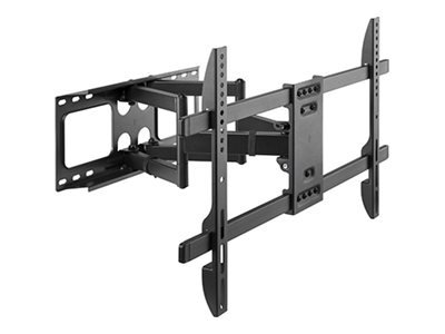 Gembird WM-80ST-02 - 200 x 200 mm - 600 x 400 mm - -15 - 5° - -60 - 60° - Plastica - Acciaio - Nero