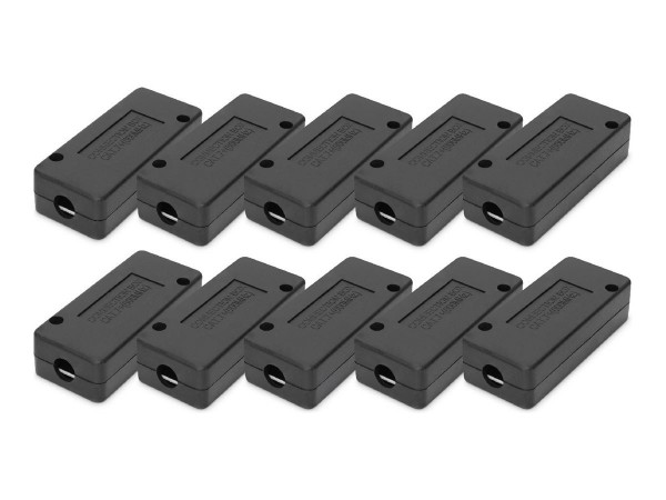 DIGITUS Verbindungsmodul Cat 7 10 Stk./600MHz/vollgeschirmt - Cavo - Rete