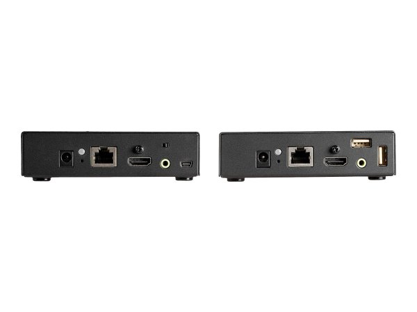 StarTech.com Extender KVM HDMI via LAN - 4K 30Hz - 3840 x 2160 Pixel - 4K Ultra HD - 18 W - Nero