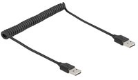Delock Spiralkabel EASY-USB 2.0 Typ-A Stecker zu - Cavo - Digitale/dati