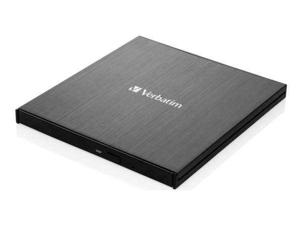 Verbatim 43886 Masterizzatore CD/DVD Esterno - USB 3.2 Gen1 Type-C - Nero - Vassoio - Desktop/Laptop
