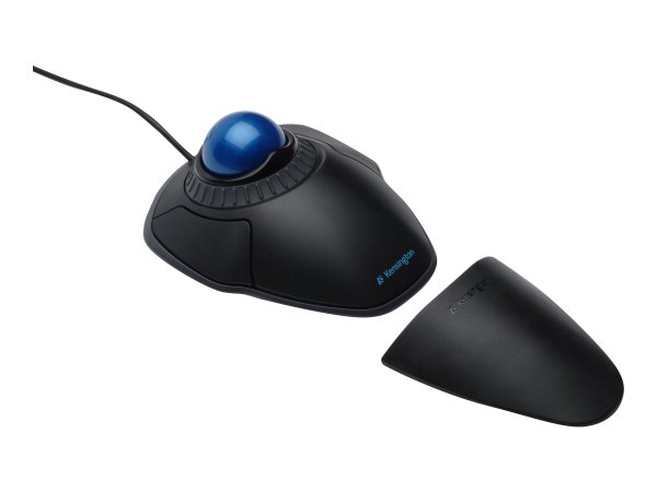 Kensington Trackball Orbit con rotella di scorrimento - Ambidestro - Ottico - Nero