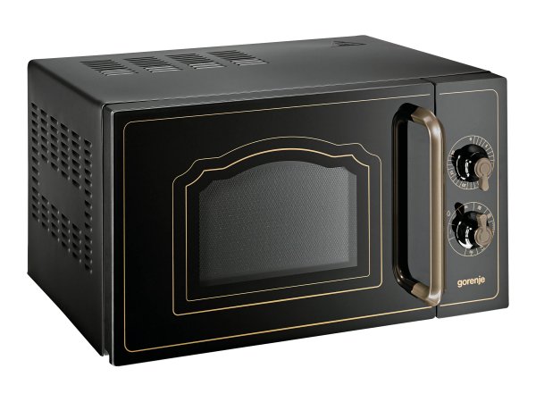 Gorenje MO4250CLB - Superficie piana - Microonde con grill - 20 L - 700 W - Manopola - Antracite