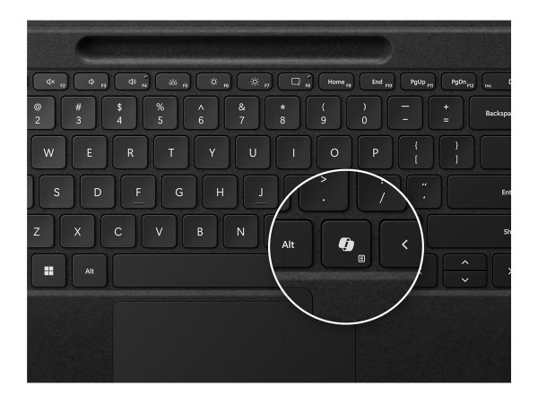 Microsoft MS Srfc Pro Flex KB CM SC Black Spain