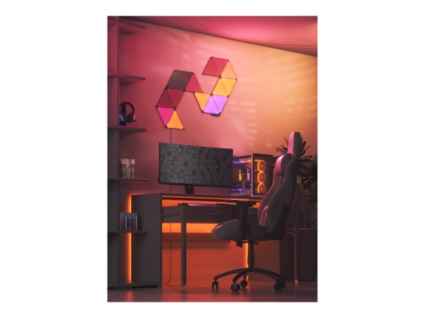 Nanoleaf Shapes Triangles Ultra Black Edition Expansion Pack 3Pk