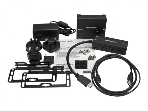 StarTech.com Kit Extender HDBaseT con Trasmettitore compatto - HDMI via CAT5 - fino a 4k - 4096 x 21