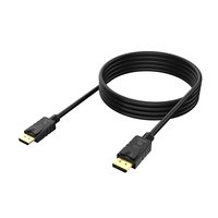 Akasa 16K DisplayPort Kabel - schwarz - Cavo - Digitale/display/video