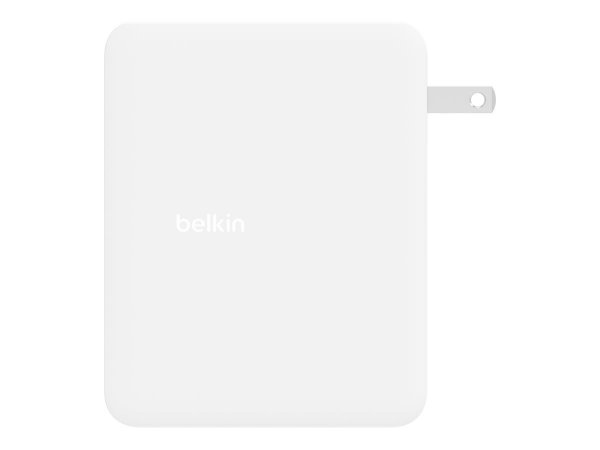 Belkin ALIMENTATORE 140W 4-PORTE USB CON UK,EU,US PLUG - Interno - AC - Bianco