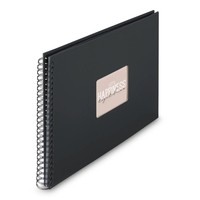 Hama Spiral-Album Fine Art 50 schwarze Seiten New Black