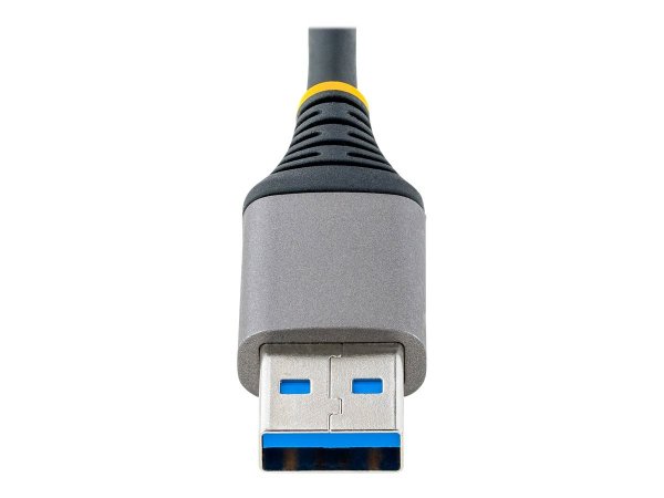 StarTech.com Hub USB a 3 porte con Ethernet - Hub USB 3.0 5Gbps alimentato via bus - Hub splitter US