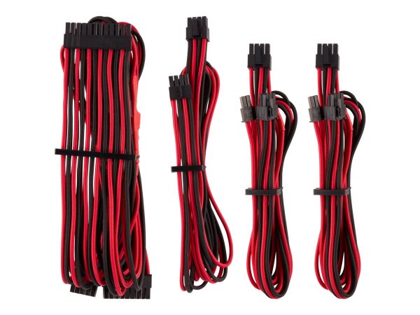Corsair CP-8920219 - Maschio - Femmina - Dritto - Dritto - Nero - Rosso