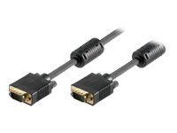 Goobay 50135 - 2 m - VGA (D-Sub) - VGA (D-Sub) - Maschio - Maschio - Nero