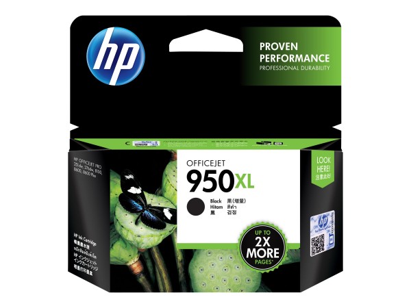HP 950XL - Hohe Ergiebigkeit - Schwarz - Original