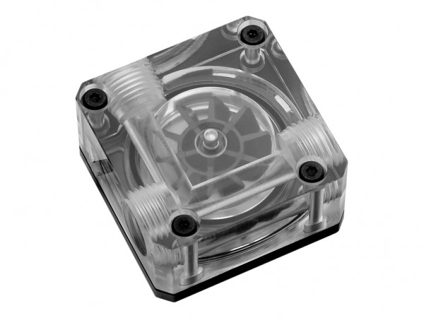 EK Water Blocks 3831109827178 - Indicatore di flusso - Nero - Trasparente - 1/4"