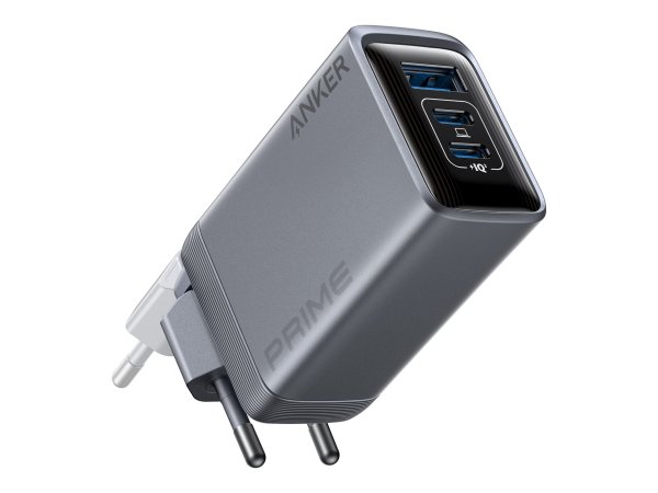Anker Innovations Prime Charger 100W 3 Ports GaN 1 x USB-A 2 USB-C