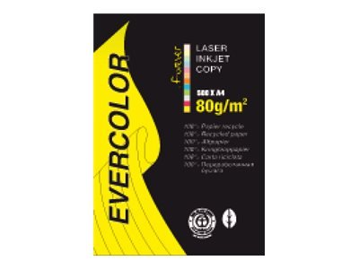 Clairefontaine EverColor gelb Recyclingpapier A 4 80 g 500 Bl. - Carta riciclata - 80 g/m²
