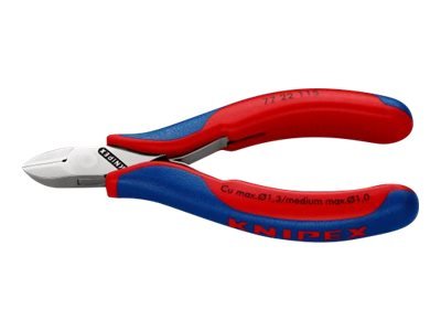 KNIPEX 77 22 115 - Pinze diagonali - Acciaio - Plastica - Blu - Rosso - 115 mm - 80 g