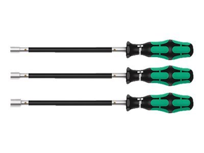 Wera 391/3 Schlauchklemmen Schraubendrehersatz