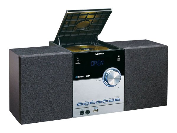 Lenco MC-150 - Analog & Digital - DAB DAB+ FM PLL - 87.5 - D.1% - Stereo