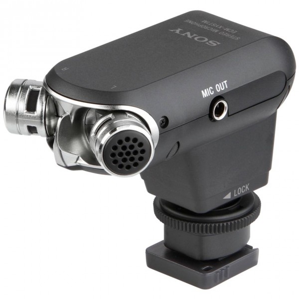 Sony ECM-XYST1M - Microfono per fotocamera digitale - Cablato - Nero