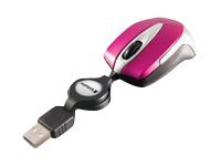 Verbatim Go Mini - Ottico - USB tipo A - 1000 DPI - Rosa
