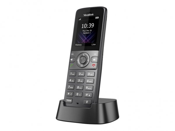 Yealink W73H - Telefono cellulare IP - Nero - Cornetta wireless - Scrivania/Parete - 50 m - 300 m