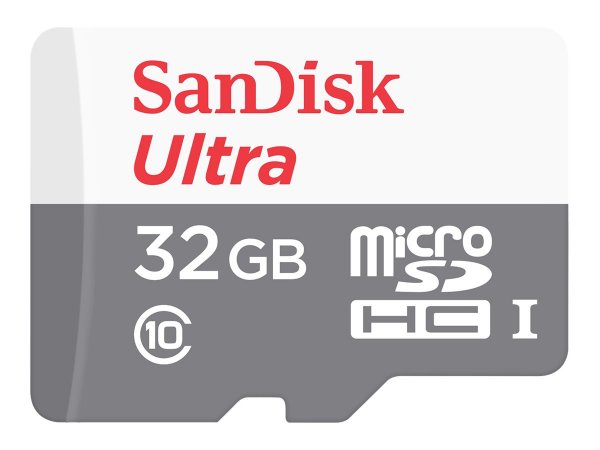 SanDisk Ultra microSDHC+ SD Adapte - High Capacity SD (MicroSDHC)