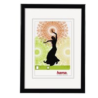 Hama Madrid - Cornice per foto singola - Plastica - Nero - 15 x 20 cm - Rettangolare - Riflettente