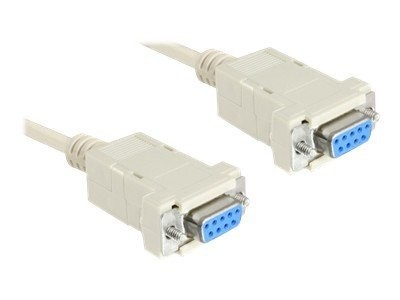 Delock Kabel Nullmodem DB9 ->DB 9 Bu - Cavo - Digitale/dati