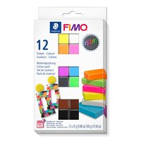 STAEDTLER FIMO Color Pack Neon Colours - Argilla da modellazione - Multicolore - Adulti e bambini -