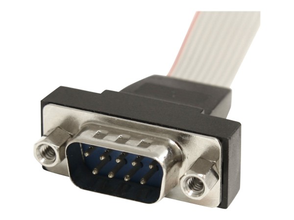 StarTech.com Cavo per montaggio a pannello seriale maschio 9 pin a collettore scheda madre 10 pin da