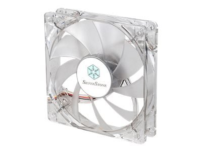SilverStone FN121-P-GL - Ventilatore - 12 cm - 1200 Giri/min - Trasparente