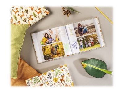 Hama Forest - Bianco - 200 fogli - 10 x 15 cm - 100 fogli - 225 mm - 220 mm