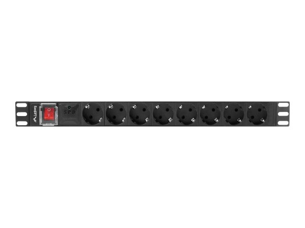 Lanberg PDU Steckdosenleiste 19" - Accessori rack