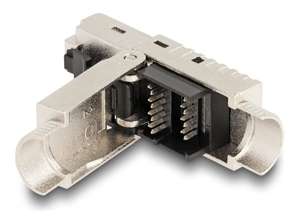 Delock RJ45 Stecker feldkonfektionierbar Cat.6a mit Kabelverschraubung - Cavo - Rete