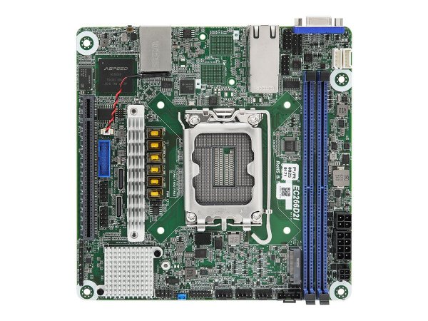 ASRock EC266D2I Mainboard mini-ITX Intel C266 LGA 1700 - Scheda madre - Intel Sockel 1700 (Core i)