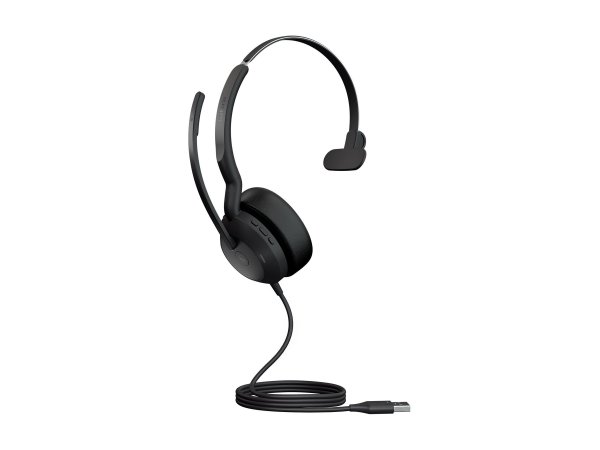 Jabra Evolve2 50 - Con cavo e senza cavo - 20 - 20000 Hz - Ufficio - 99 g - Auricolare - Nero