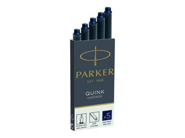 Parker 1950385 - Nero - Blu - Grigio - Penna stilografica - 5 pezzo(i)