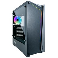 AZZA APOLLO 430 - Midi Tower - PC - Nero - Trasparente - ATX - micro ATX - Vetro temperato - Giocare