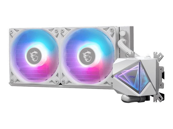 MSI Mag CoreLiquid I240 White - Raffreddamento Cpu - 20 dB