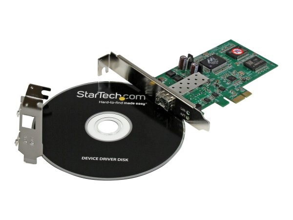 StarTech.com PCI Express Fiber Network Card w/Open SFP - PCIe - Nic - PCI-Express