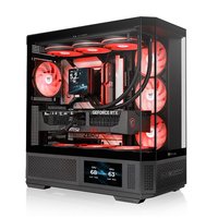 Thermaltake View 370 TG ARGB schwarz Tempered Glass x 3 - Midi/minitower - ATX