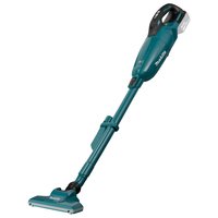 Makita DCL284FZ - Aspirapolvere a bastone 2 in 1 - Senza sacchetto - Nero - Turchese - Rettangolare