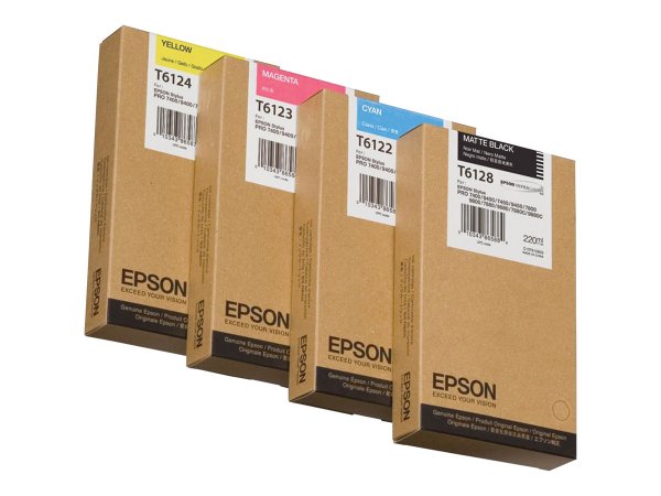 Epson Tinte C13T612400 yellow T6124 - Originale - Cartuccia di inchiostro