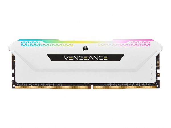 Corsair Vengeance RGB Pro - 16 GB - 2 x 8 GB - DDR4 - 3200 MHz - 288-pin DIMM - Bianco