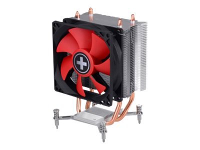 Xilence I402 - Refrigeratore - 9,2 cm - 600 Giri/min - 2200 Giri/min - Nero - Rosso - Argento
